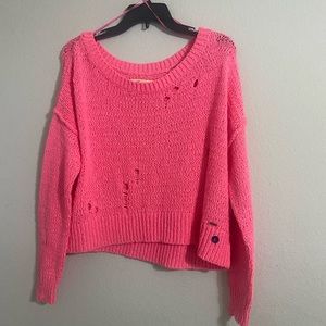 Neon Pink Sweater